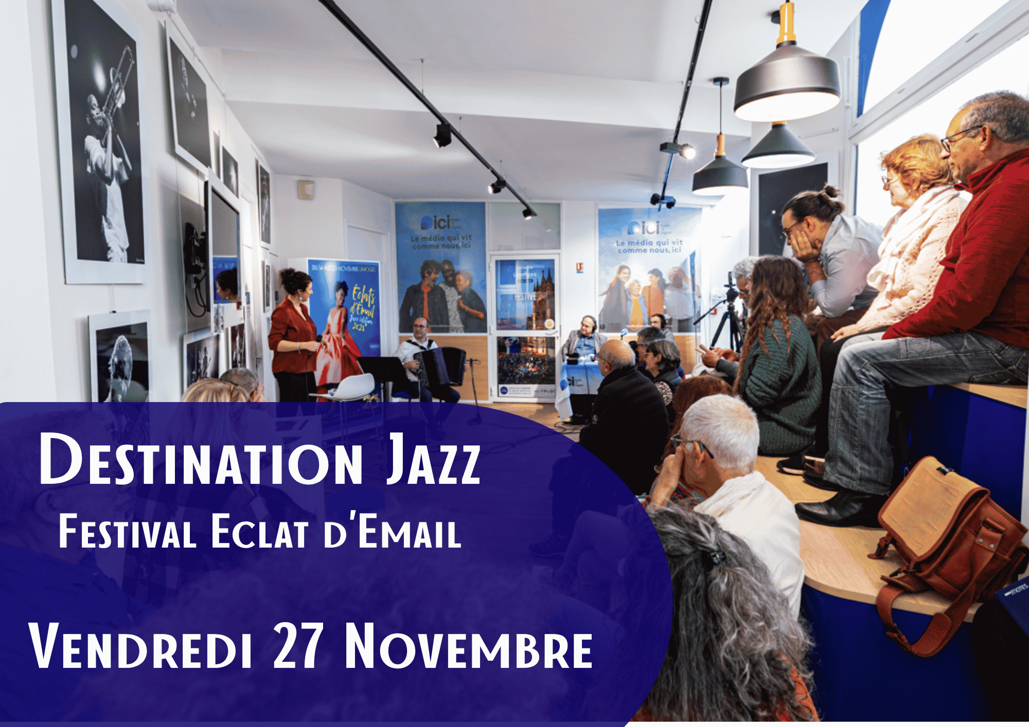 Destination Jazz Rencontre La SACEM 175 ans au service de la création Office de Tourisme de Limoges Métropole Limoges