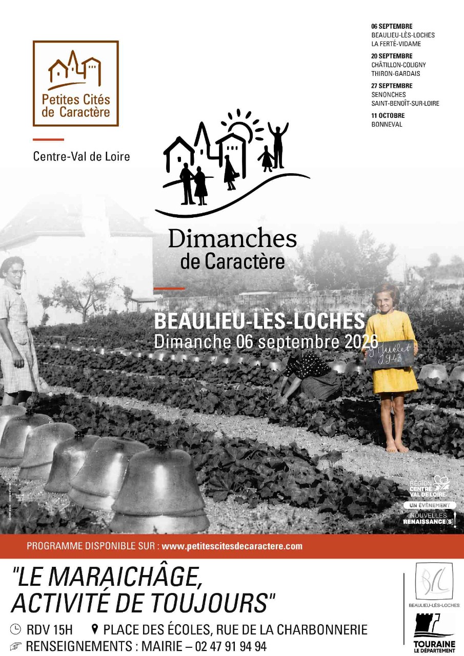 Dimanches de caractère Le maraîchage, activité de toujours Beaulieu-lès-Loches