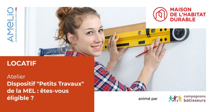 Dispositif "Petits Travaux" de la MEL : êtes-vous éligible ? La Maison de l'Habitat Durable Lille