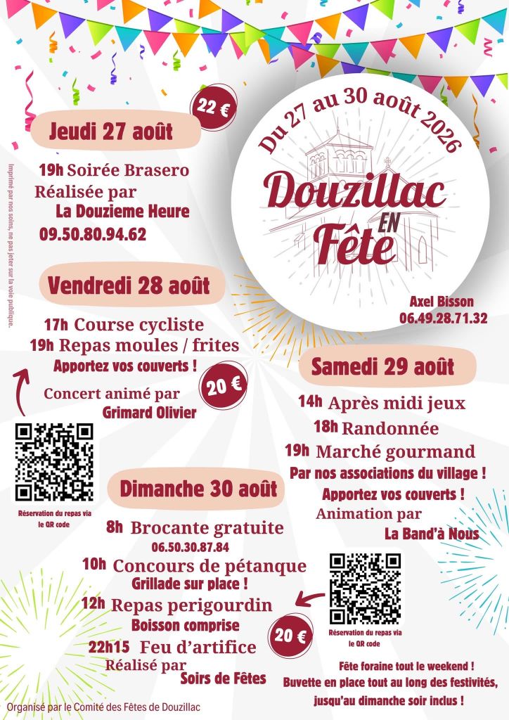 Douzillac en fête Douzillac