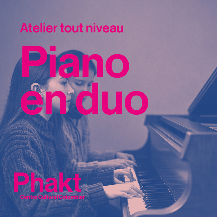 Duo piano PHAKT Centre Culturel Colombier Rennes