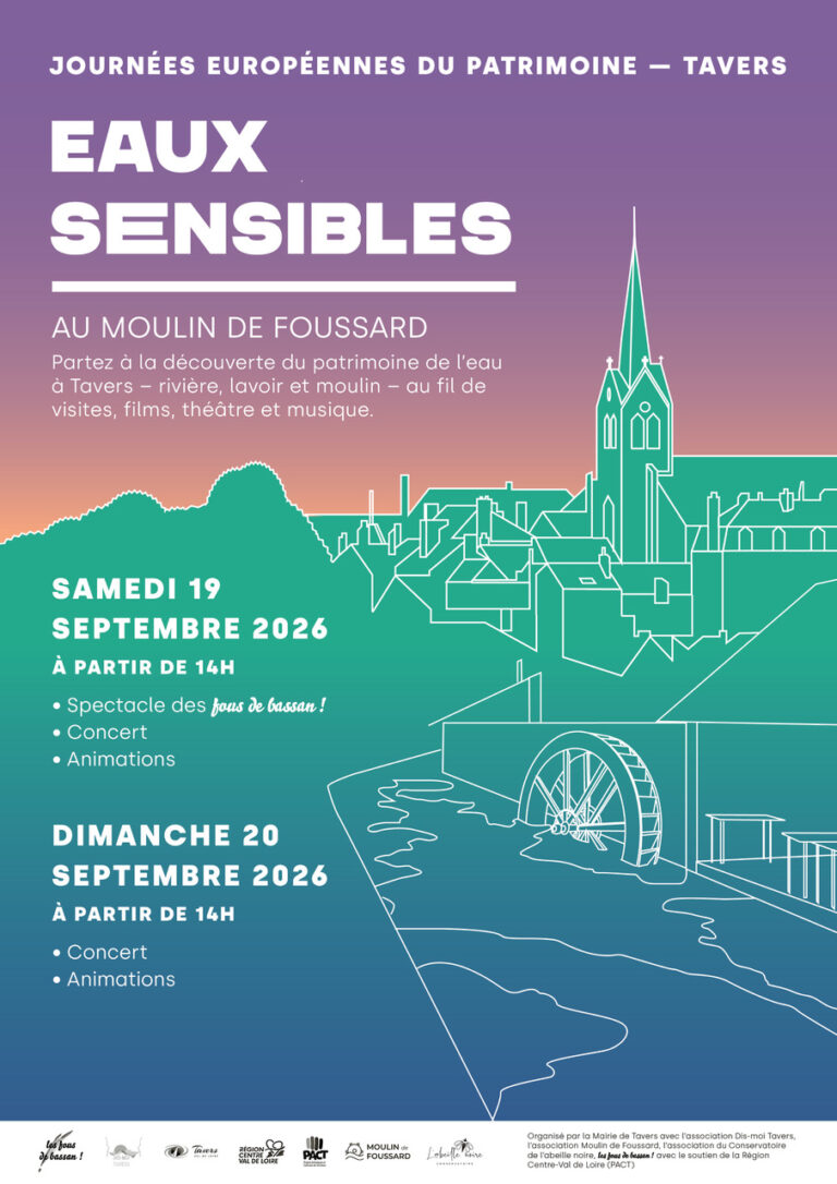Eaux Sensibles au moulin de Foussard  Tavers