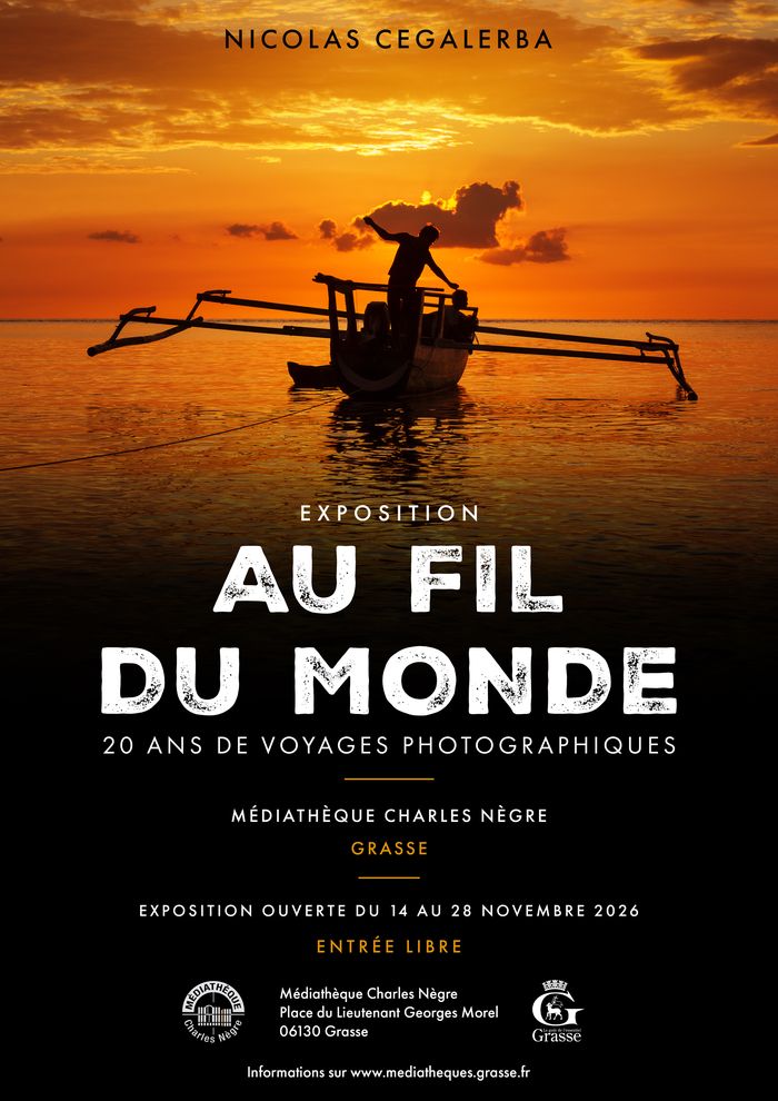 Échanges bord de scène – L’Atelier NJ Photo Grasse avec le photographe Nicolas CEGALERBA, Médiathèque Charles Nègre, Grasse