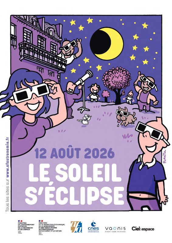 Eclipse Soirée observation et explications Sancerre