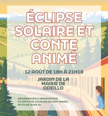 ÉCLIPSE SOLAIRE Font-Romeu-Odeillo-Via