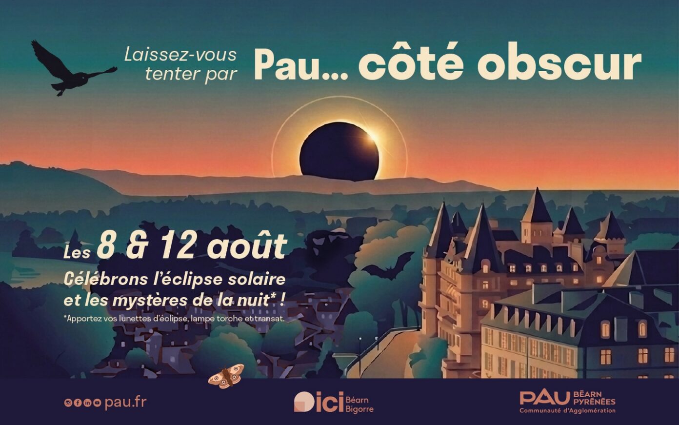 Eclipse solaire: Laissez-vous tenter par Pau…côté obscur Pau