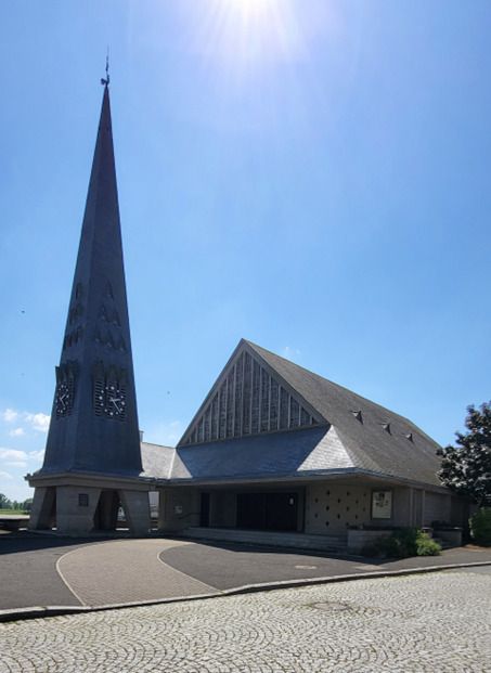 Eglise d&rsquo;Ingrandes sur Loire classée « patrimoine XXe siècle », Église Notre-Dame d&rsquo;Ingrandes, Ingrandes-Le Fresne sur Loire