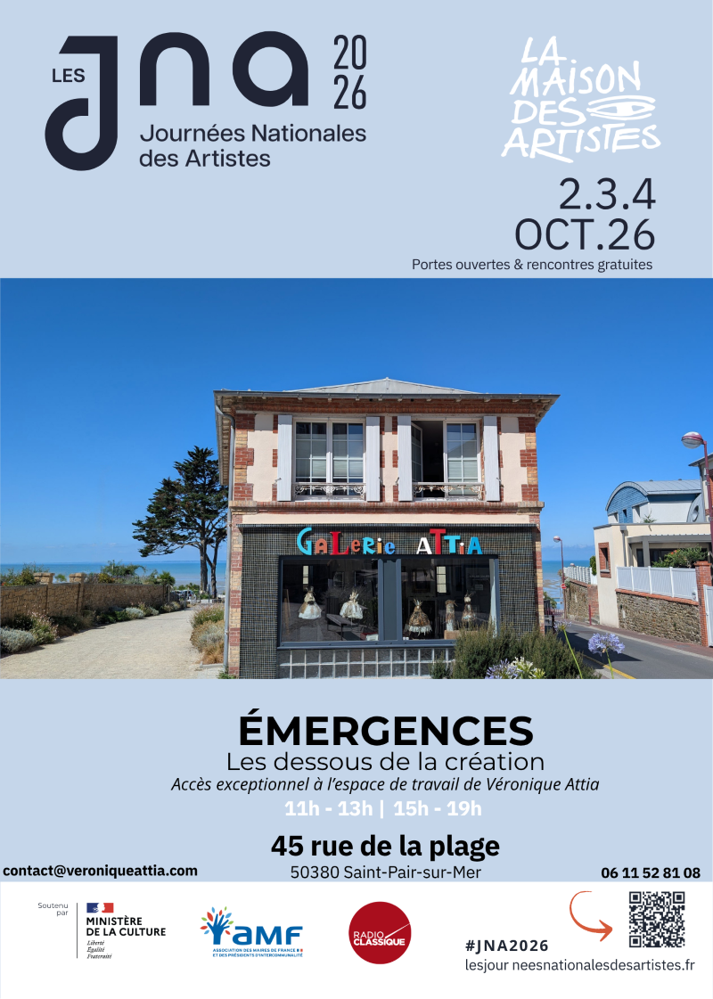 Émergences, L’espace de création de Véronique Attia. Saint-Pair-sur-Mer