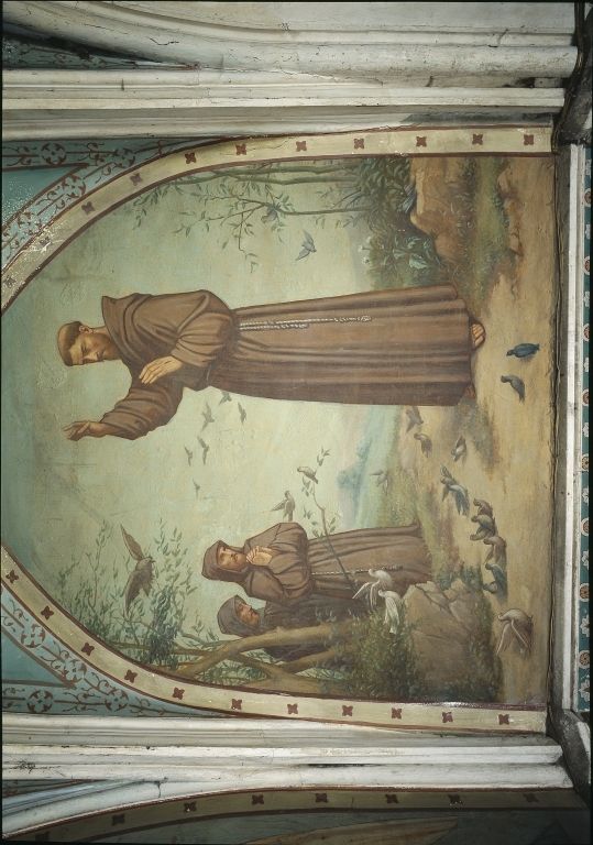 En marche sur le chemin de Saint François vers Assise, Église Saint-François d’Assise, Beauregard