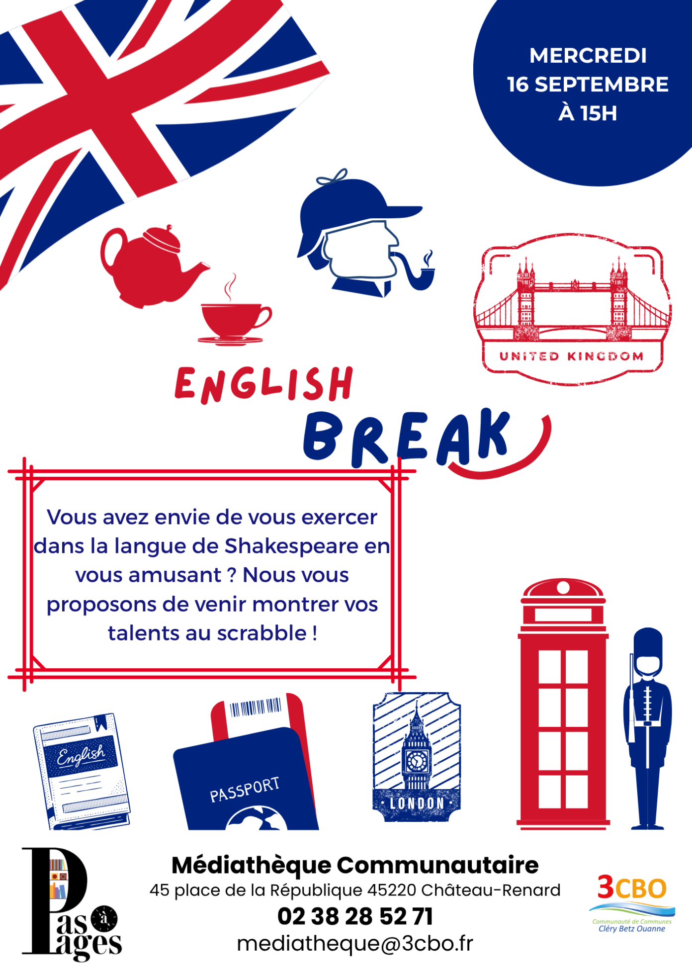 English break Château-Renard