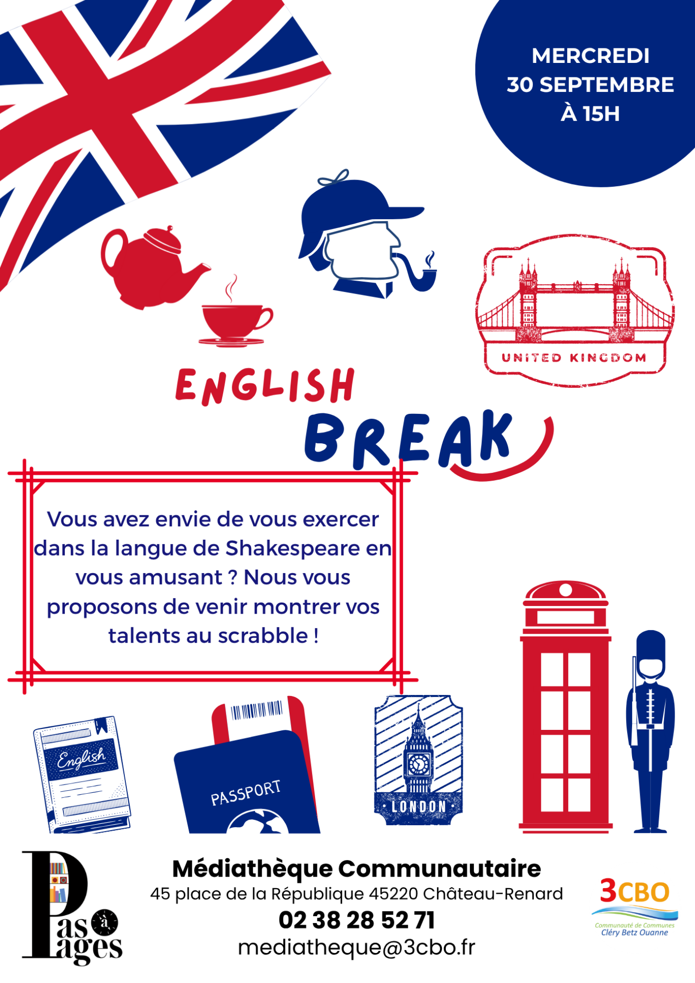 English break Château-Renard