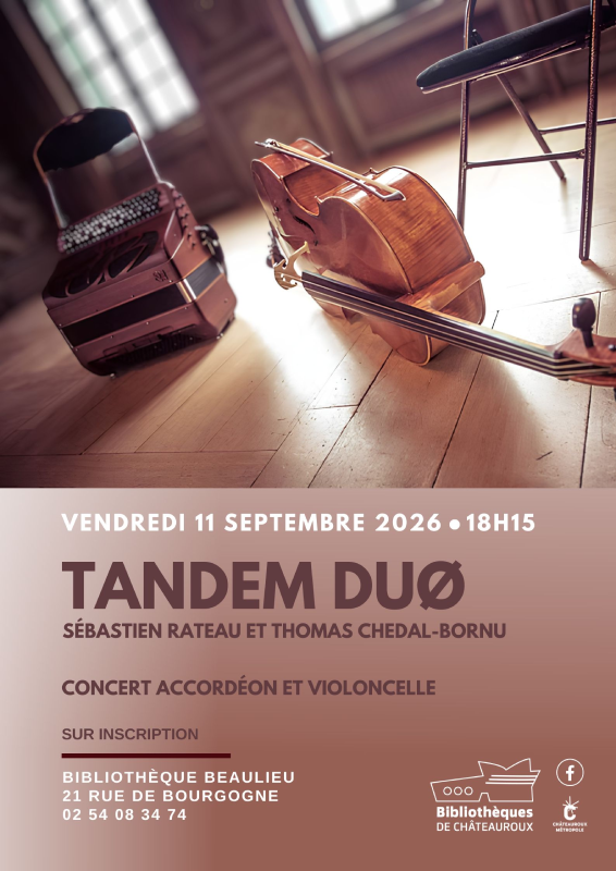 Ensemble Duø 21 Rue de Bourgogne Châteauroux 2026-09-11