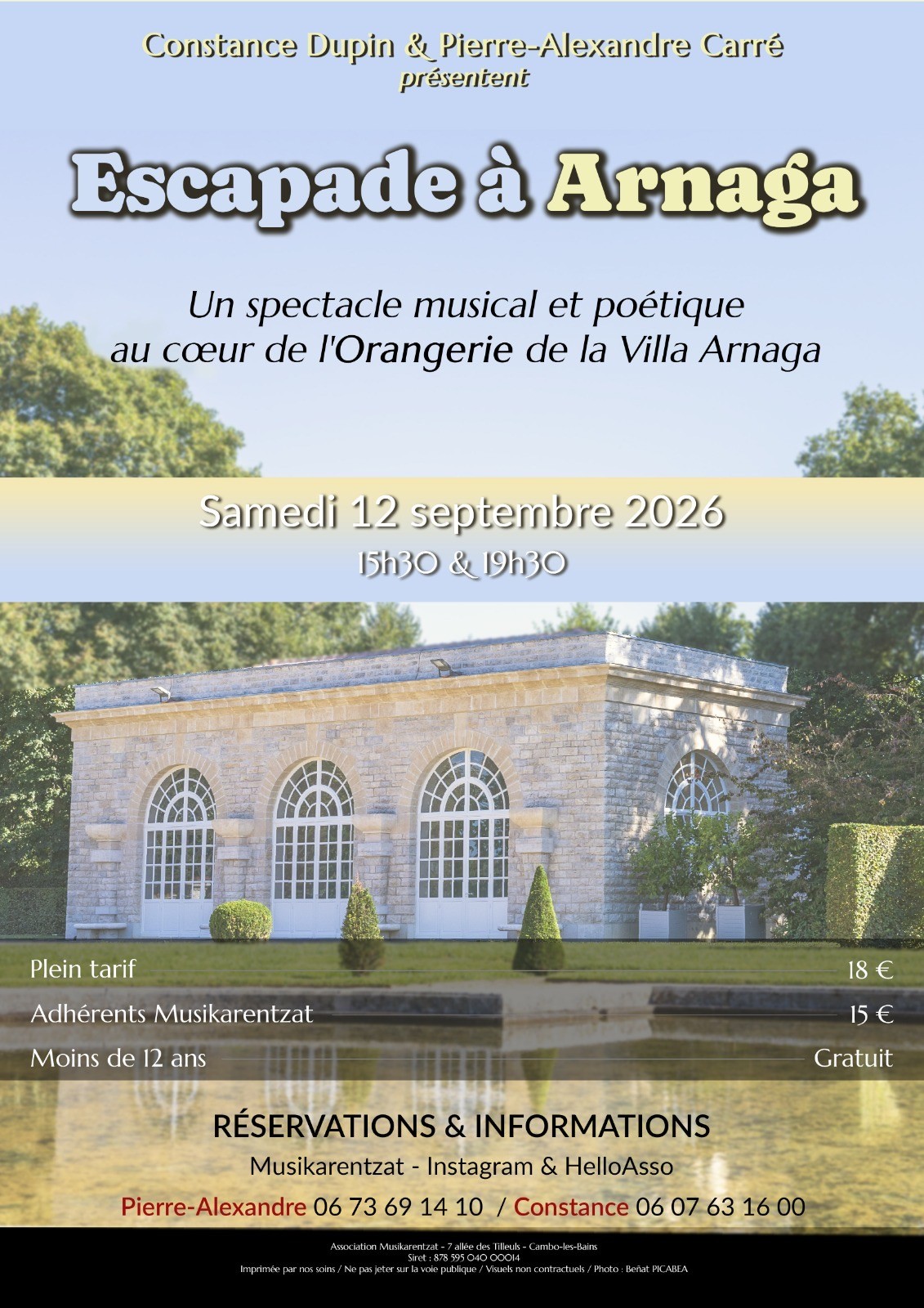 Escapade à Arnaga Villa Arnaga Cambo-les-Bains