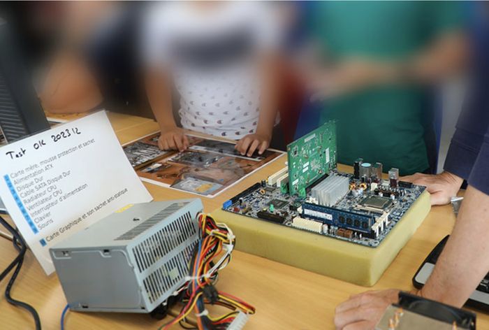 Espace « Découverte de l’informatique », Centre de Calcul de l’IN2P3, Villeurbanne