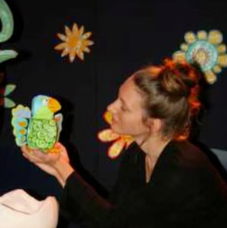 Eveil musical avec Pollyanna Médiathèque Jean-Louis Villenave Labouheyre