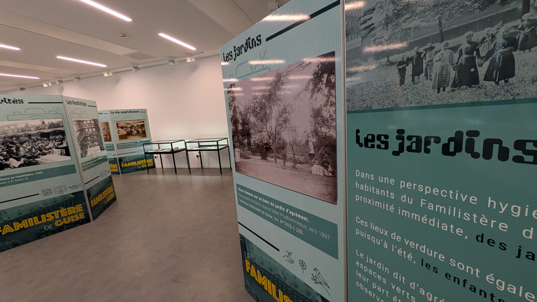 Exposition à Laon Le Familistère de Guise, une histoire en photographies Parc Foch Laon