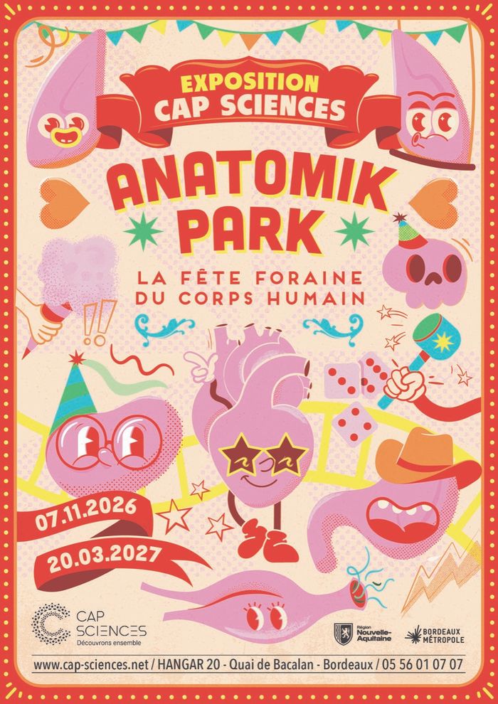 Exposition Anatomik Park – À Cap Sciences, Cap Sciences, Bordeaux