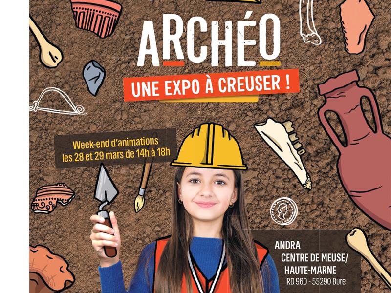 Exposition Archéo, une expo à creuser ! Route Départementale 960 Bure