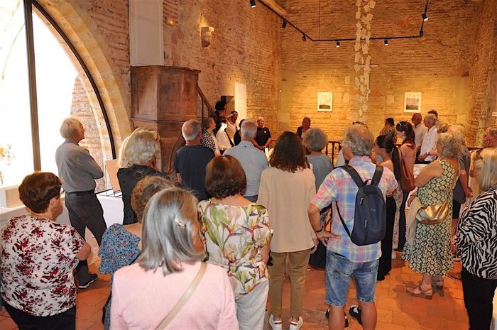 Exposition « Chemin du Patrimoine Puchois », Église de Vignes, Puch-d’Agenais