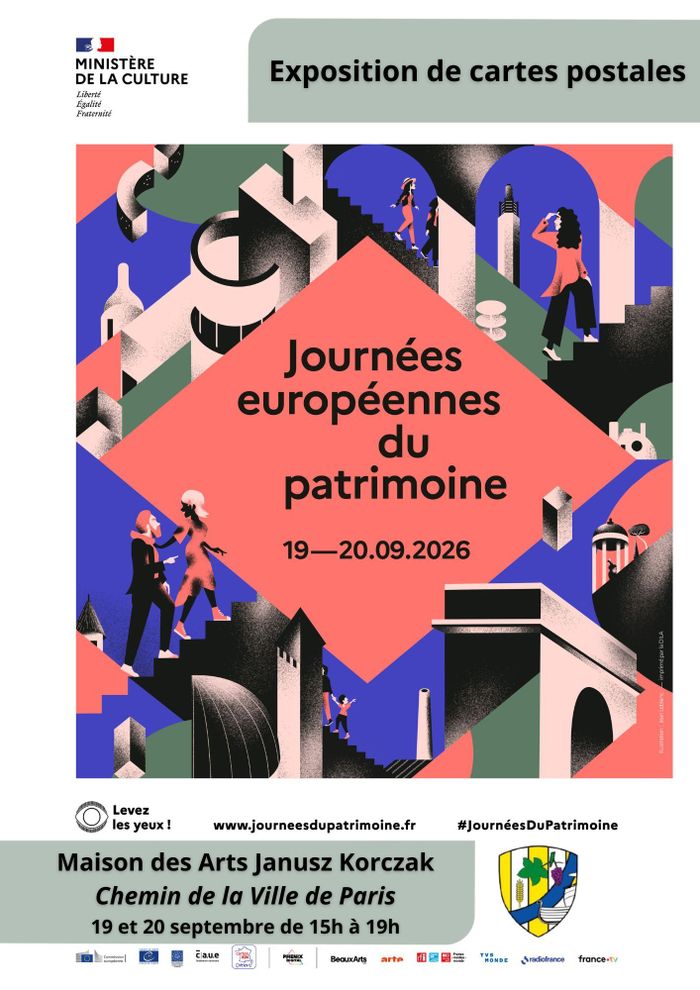 Exposition de cartes postales anciennes, Maison des Arts, Maurecourt
