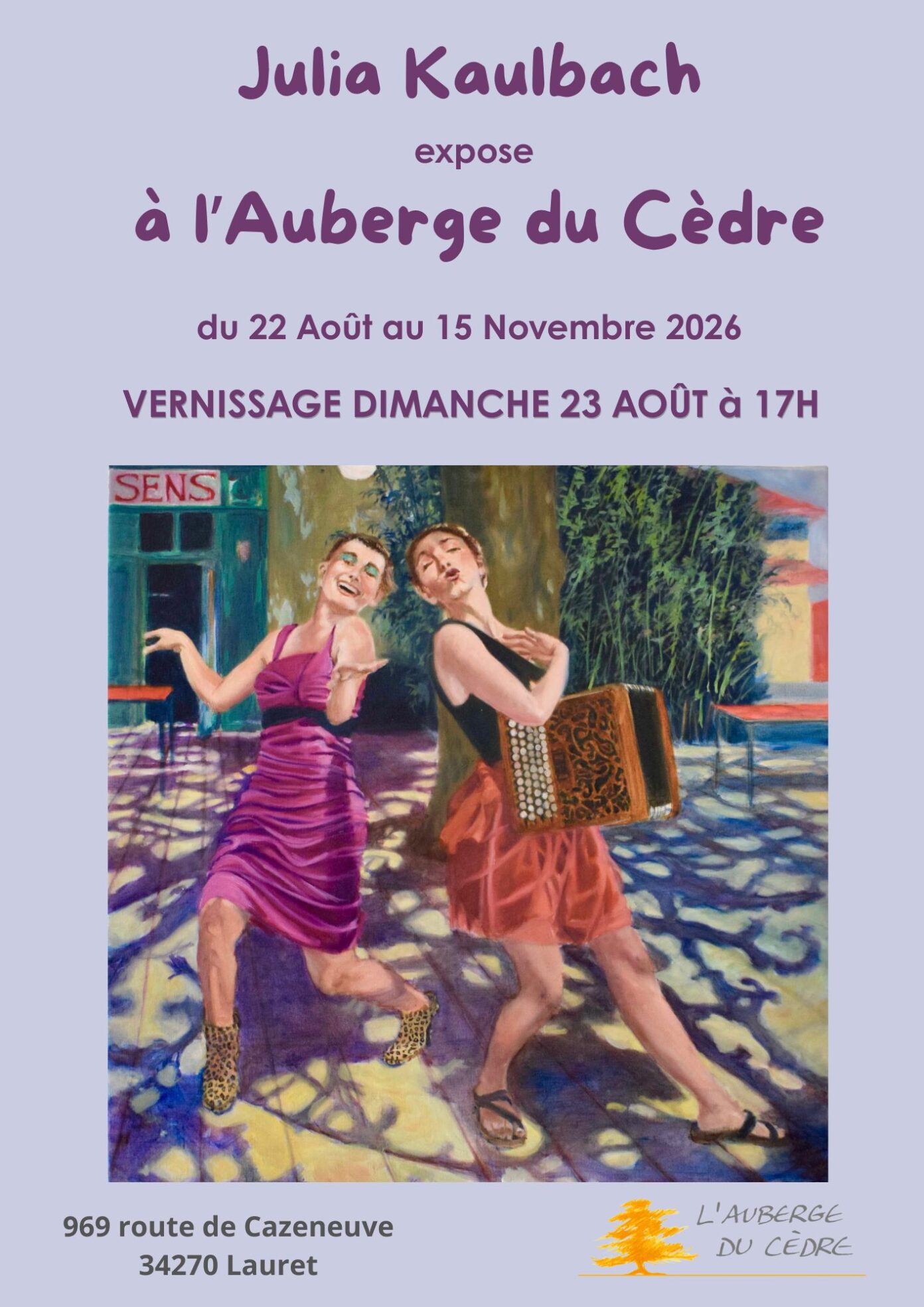 Exposition de Julia Kaulbach  Lauret