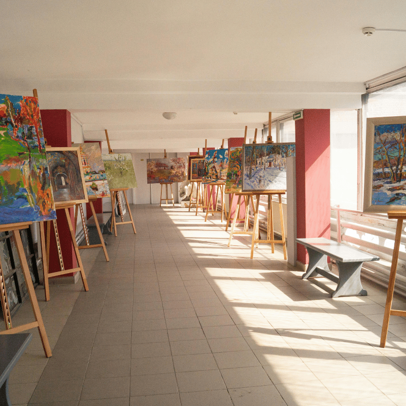 Exposition De la littérature au pinceau Centre Jean Monnet Casteljaloux