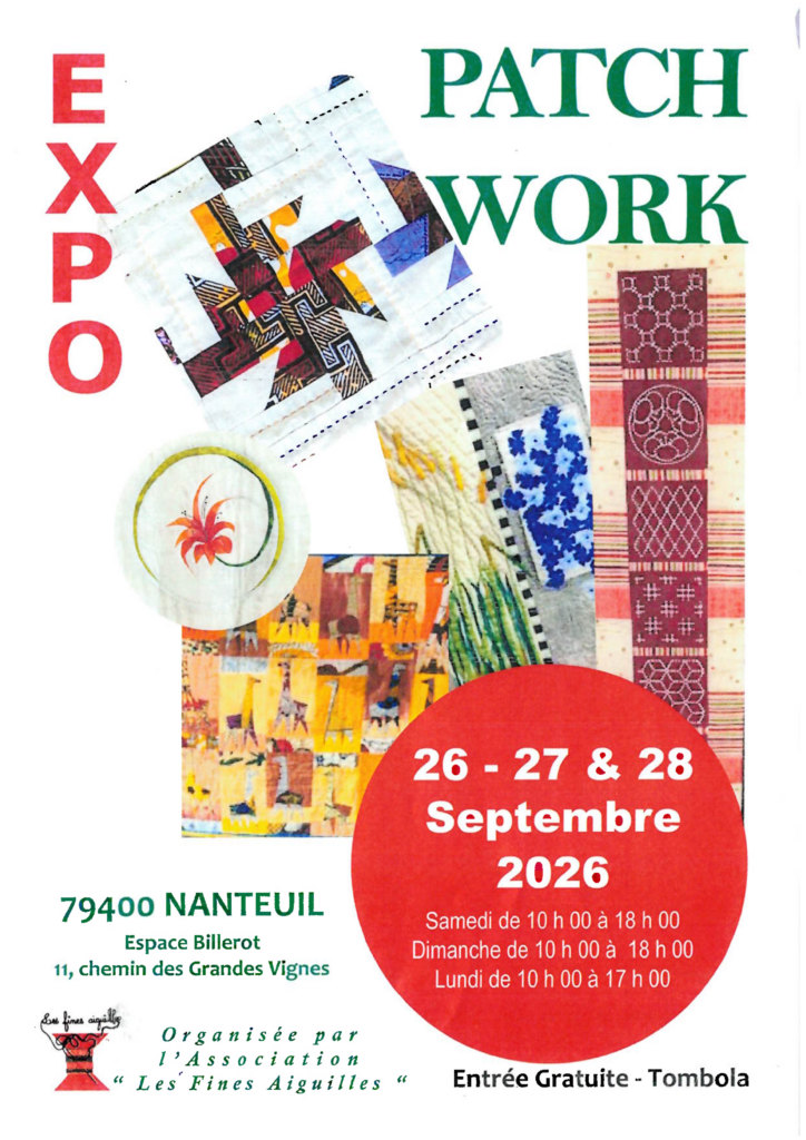 Exposition de Patchwork  Nanteuil