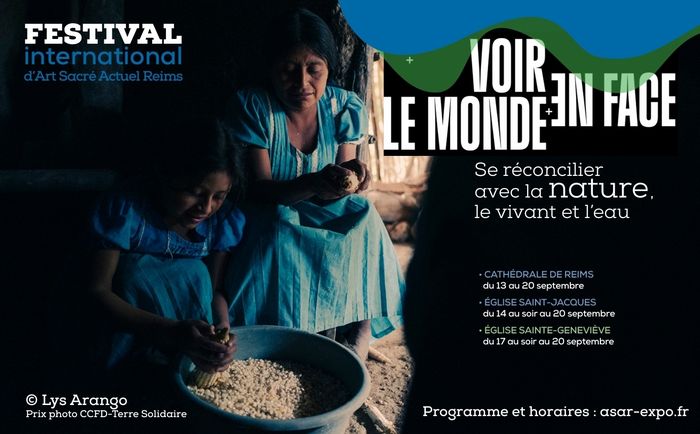 Exposition de photographies sur le thème « Se réconcilier avec la nature, le vivant et l’eau », Cathédrale Notre-Dame de Reims, Reims