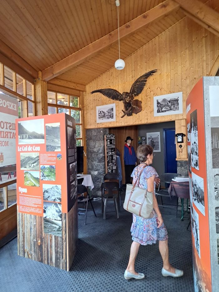 Exposition: des alpages aux stations, Gare routière de Morzine, Morzine