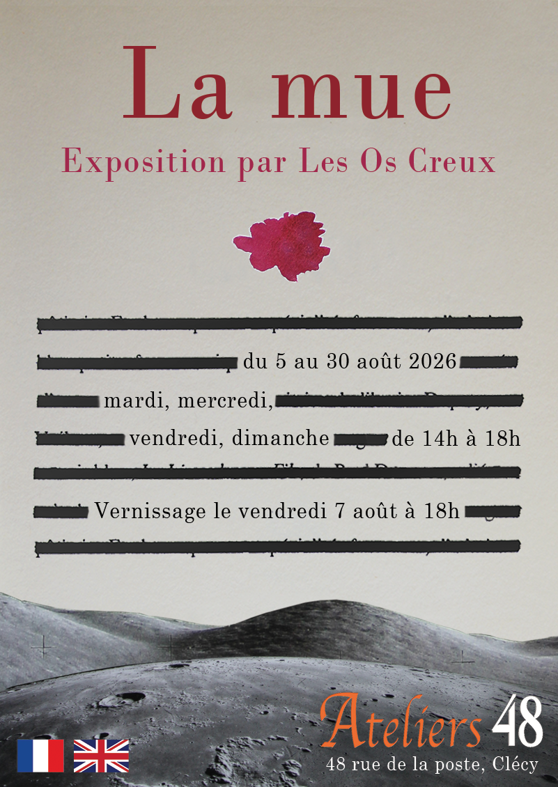 Exposition La Mue aux Ateliers 48 Clécy