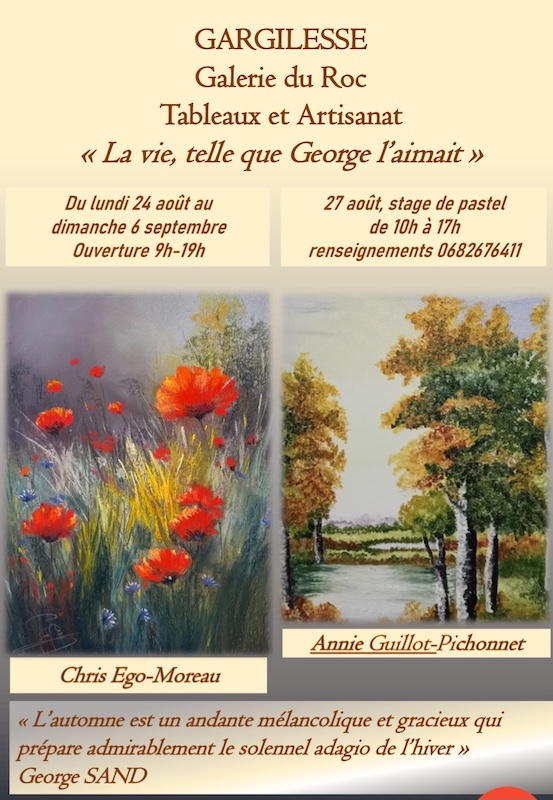 Exposition La vie, telle que George l’aimait Gargilesse-Dampierre