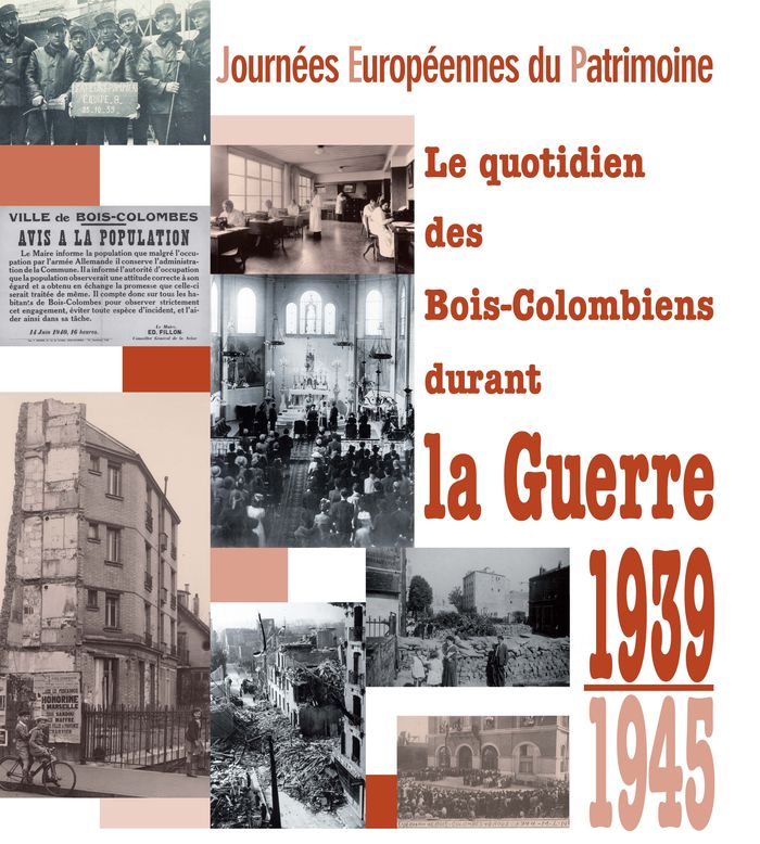 Exposition « Le quotidien des Bois-Colombes durant la Guerre 1939-1945 », Hôtel de ville de Bois-Colombes, Bois-Colombes
