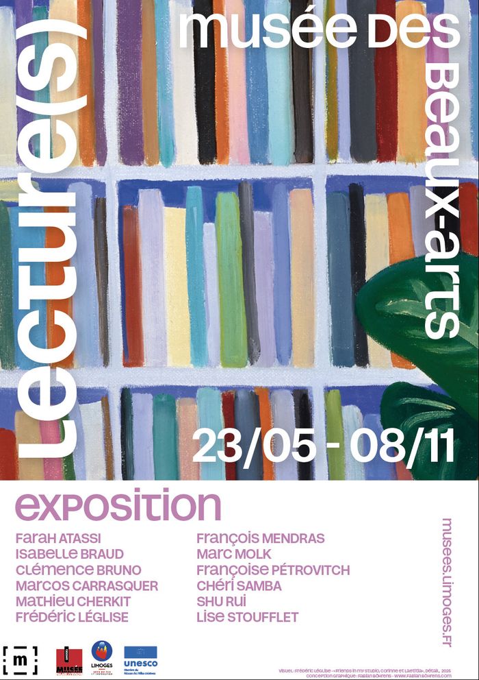 Exposition "Lecture(s)" Musée des beaux-arts de Limoges Limoges
