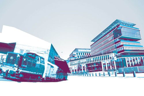 Exposition « Les boulevards de Moulins, du train de ceinture à la Cité Marianne », Médiathèque de Lille Moulins, Lille