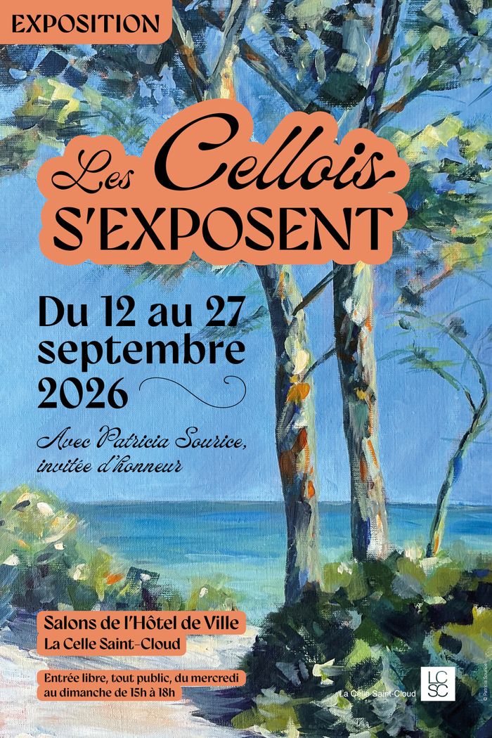 Exposition « Les Cellois s&rsquo;exposent », Salons d’exposition de l’Hôtel de Ville, La Celle-Saint-Cloud