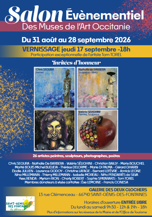 EXPOSITION LES MUSES DE L’ART EN OCCITANIE Saint-Génis-des-Fontaines