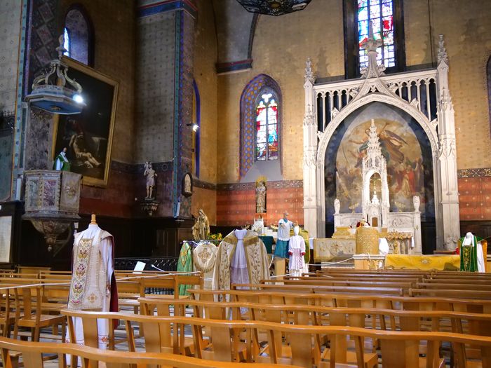 Exposition : Les Richesses des Chasubliers, Église Saint-Victor, Montesquieu-Volvestre