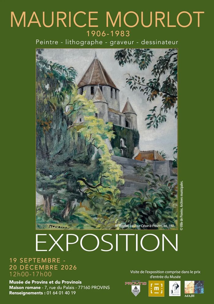 Exposition Maurice MOURLOT 1906-1983 – Peintre – Lithographe – Graveur – Dessinateur, Musée de Provins et du Provinois, Provins