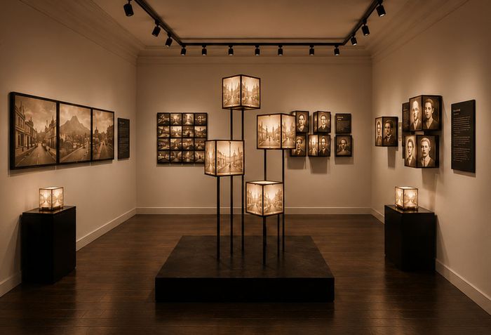 Exposition « Mémoires lumineuses – Saint-Pierre, d&rsquo;hier à aujourd&rsquo;hui », Centre de ressources Pierre Macquart, Saint-Pierre