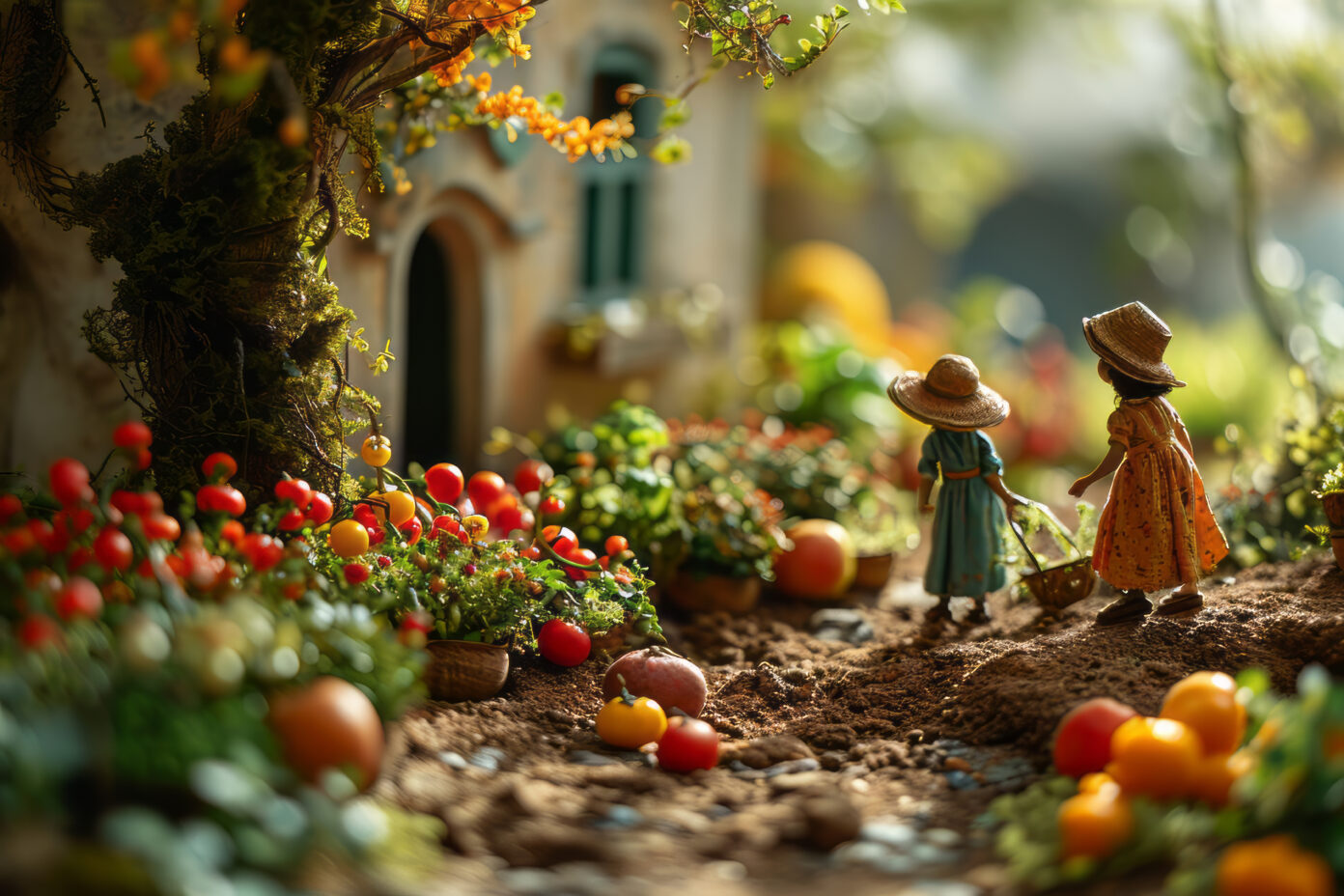 Exposition miniatures agricoles Ahun
