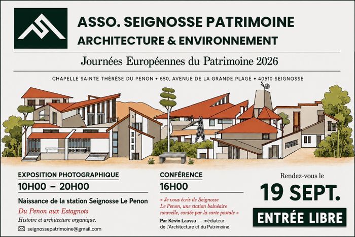 Exposition : naissance de la station Seignosse Le Penon, Chapelle Sainte-Thérèse du Penon, Le Penon