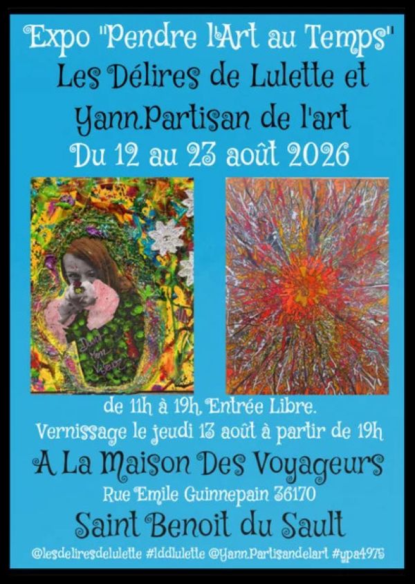 Exposition Peindre l’Art du Temps Saint-Benoît-du-Sault