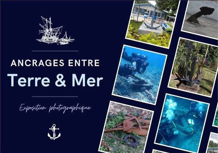 Exposition photographique « Ancrages entre Terre et Mer », Piscine du Baril, Saint-Philippe