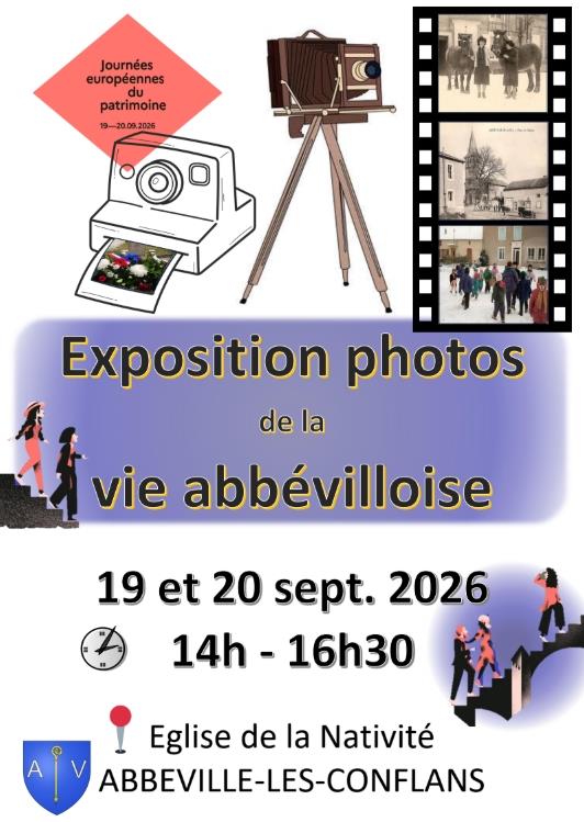 Exposition photos de la vie abbévilloise Abbéville-lès-Conflans