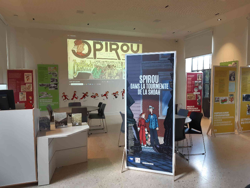 Exposition Spirou dans la tourmente de la Shoah Pithiviers