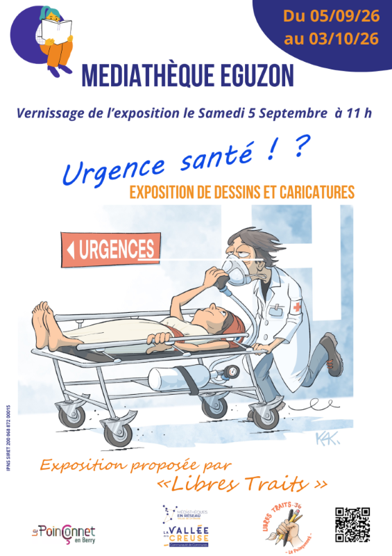 Exposition Urgence santé ! Éguzon-Chantôme