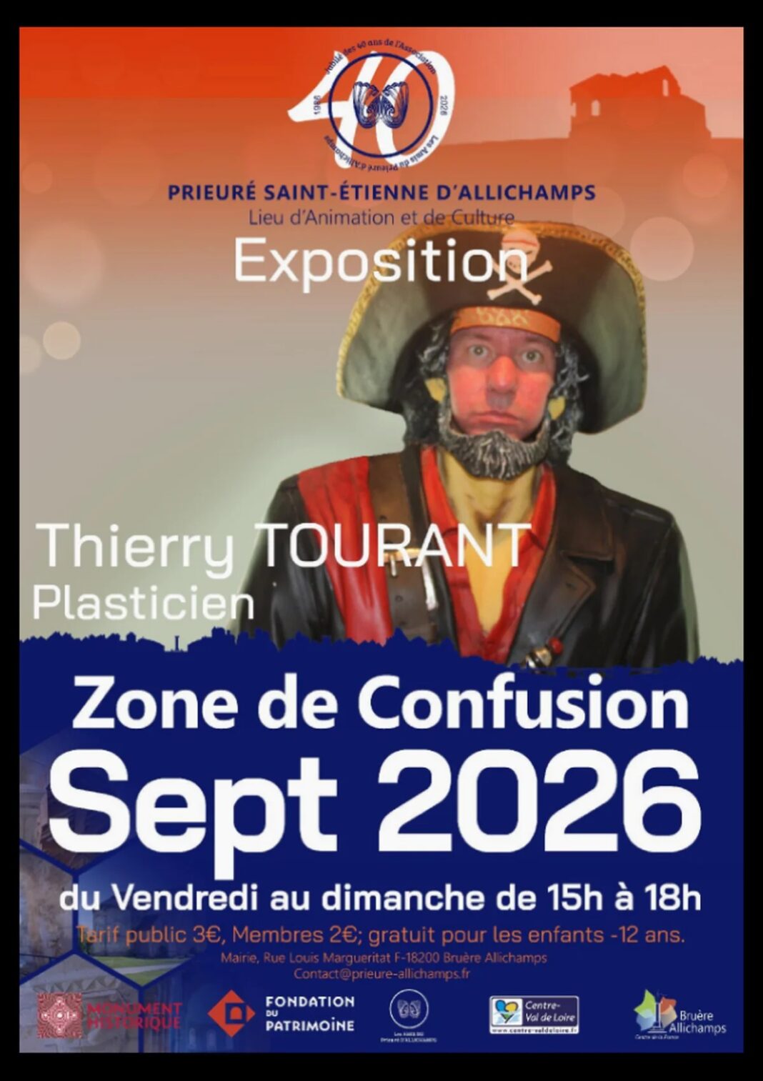 Exposition Zone de confusion Bruère-Allichamps