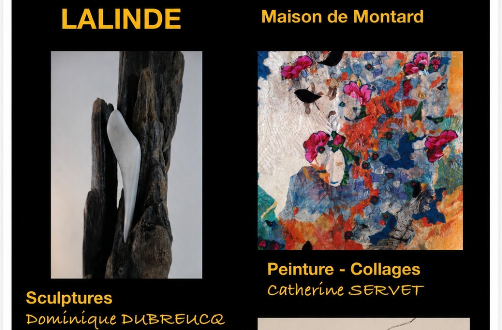 Expositions à Montard | Anne-Marie Persehais, Catherine Servet & Dominique Dubreucq Maison de Montard Lalinde