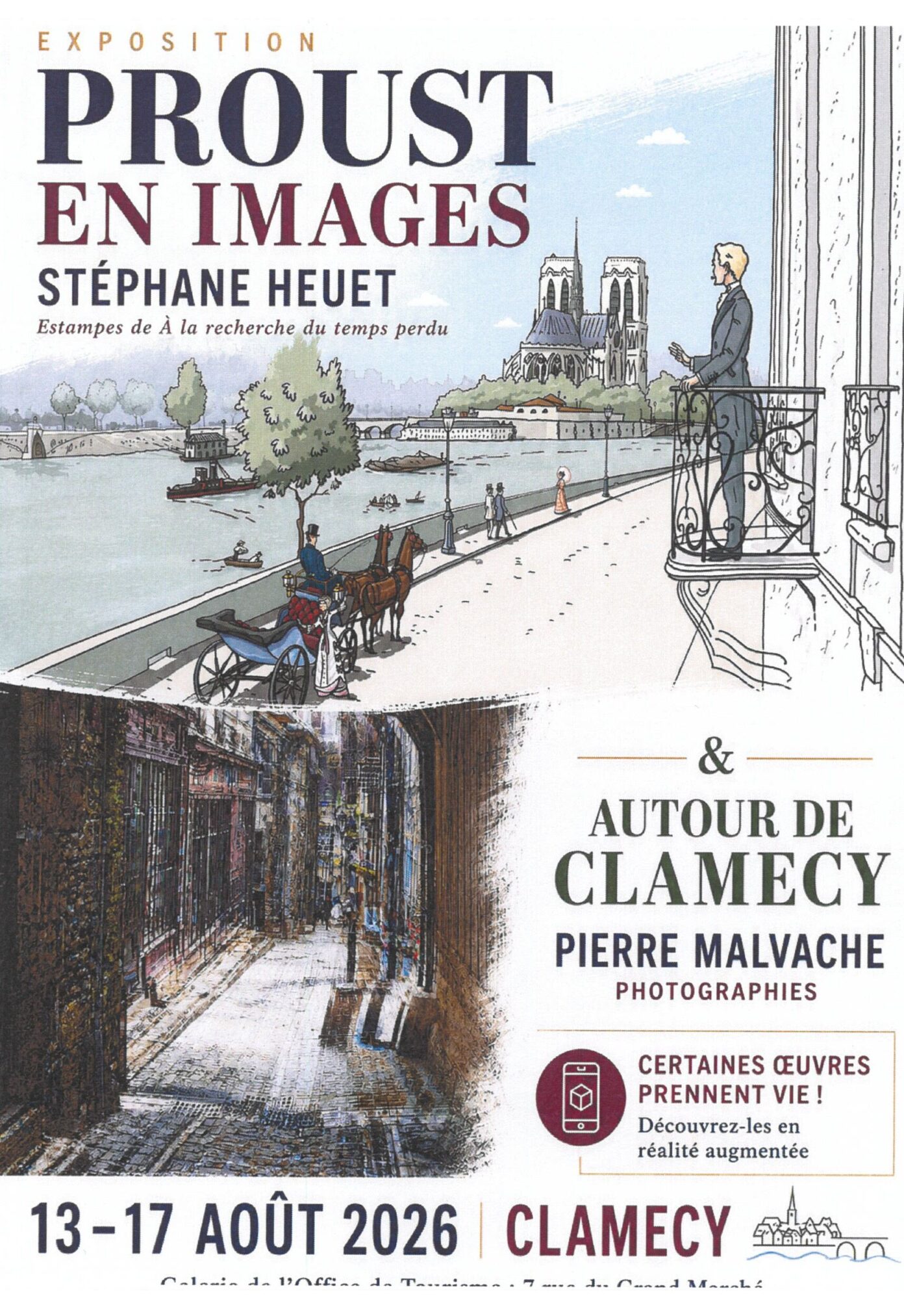 Expositions Proust en images & Autour de Clamecy Galerie de l’Office de Tourisme Clamecy