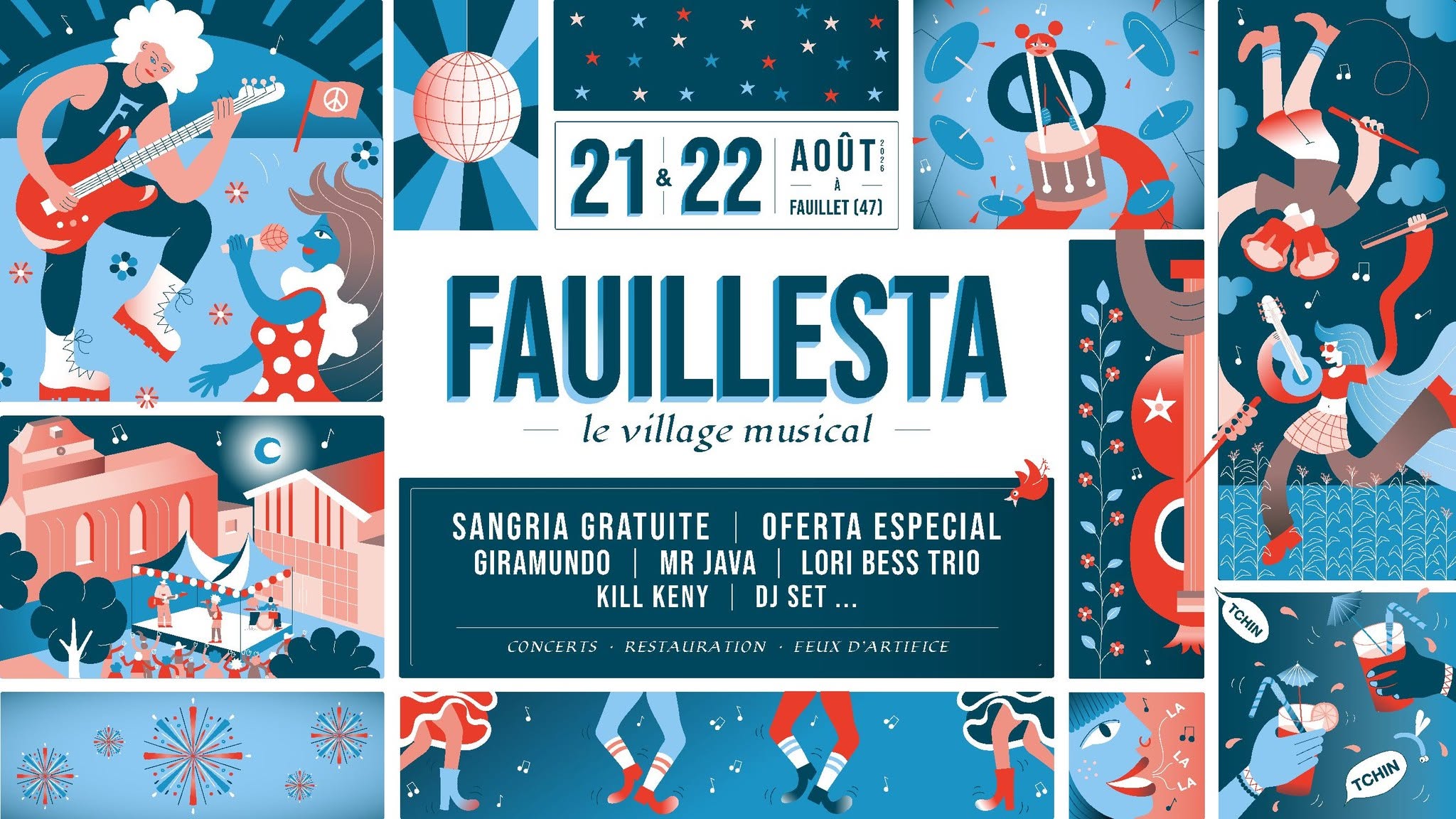 Fauillesta Dans le Village Fauillet 2026-08-21